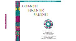 Desktop Screenshot of expandedlearning.com